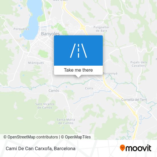 Camí De Can Carxofa map