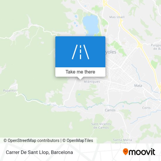 Carrer De Sant Llop map