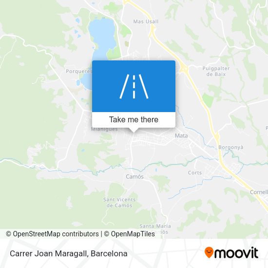 Carrer Joan Maragall map