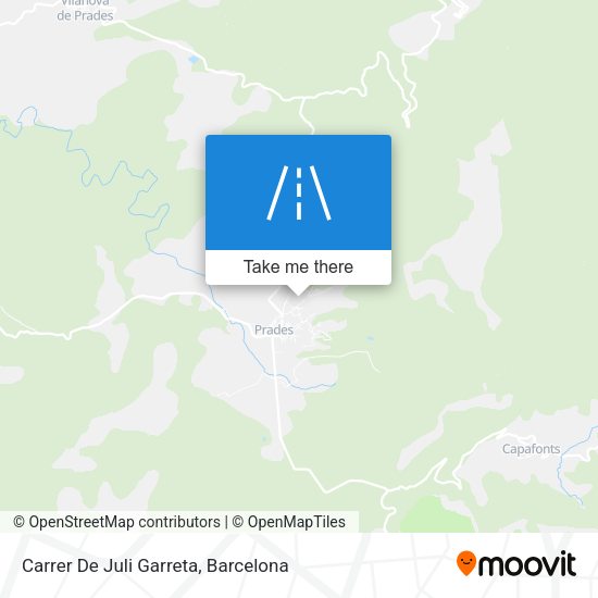 Carrer De Juli Garreta map