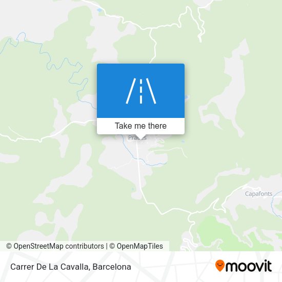 Carrer De La Cavalla map