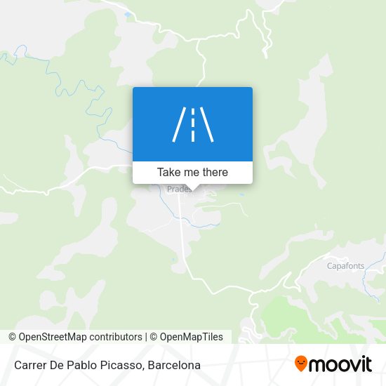 Carrer De Pablo Picasso map