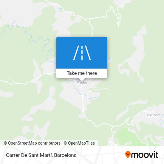 Carrer De Sant Martí map