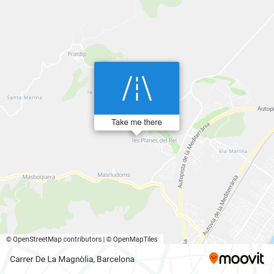 Carrer De La Magnòlia map