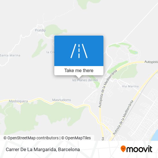 Carrer De La Margarida map