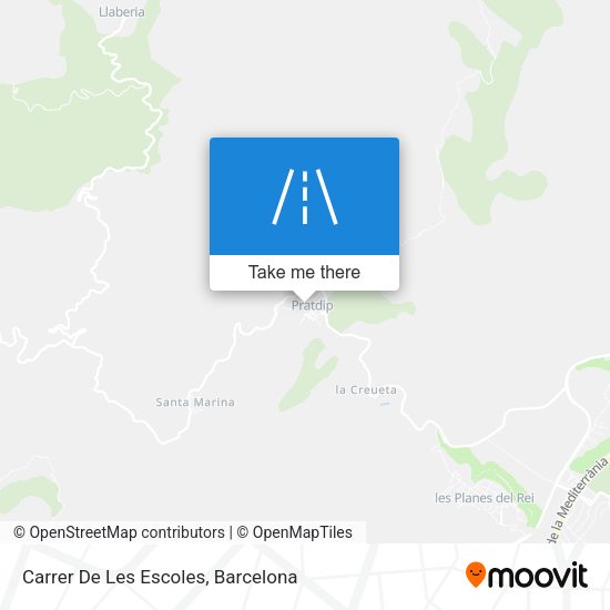 Carrer De Les Escoles map