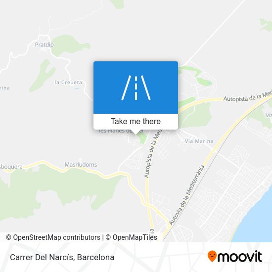 Carrer Del Narcís map