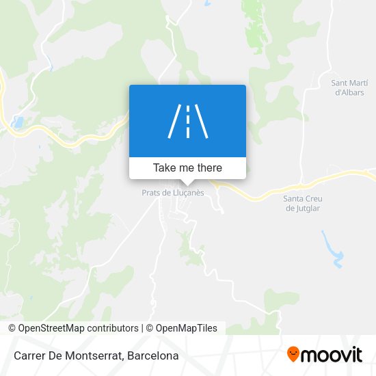 Carrer De Montserrat map