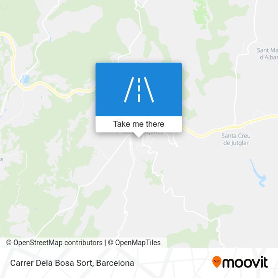 Carrer Dela Bosa Sort map