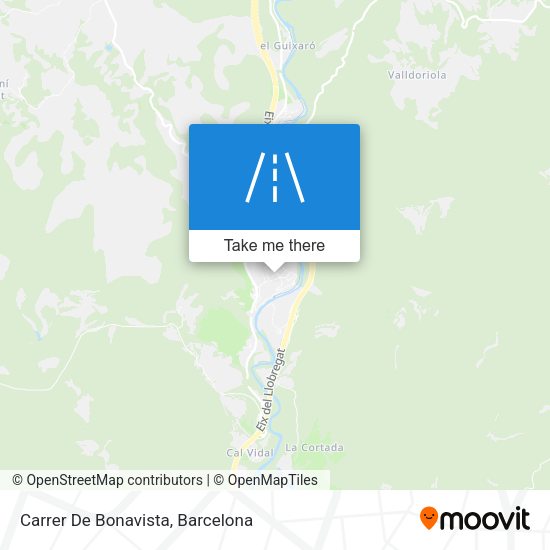 Carrer De Bonavista map