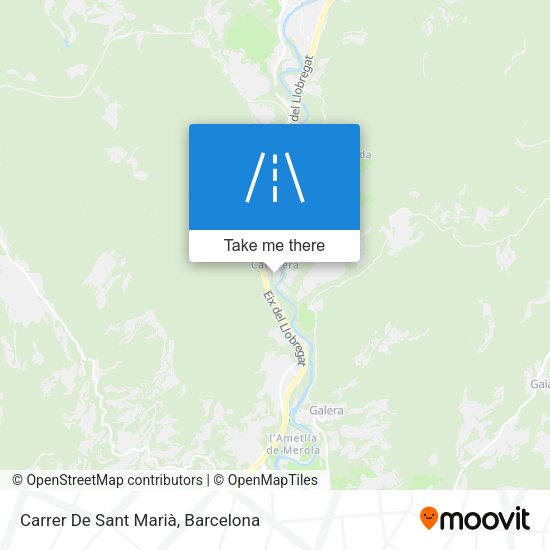 Carrer De Sant Marià map