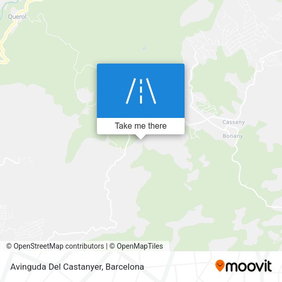 Avinguda Del Castanyer map