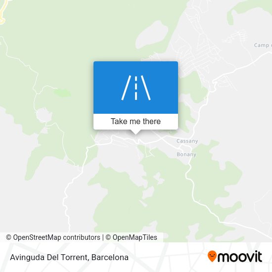 Avinguda Del Torrent map