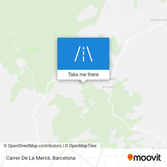Carrer De La Mercé map