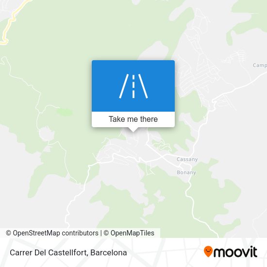Carrer Del Castellfort map