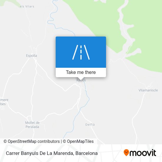 Carrer Banyuls De La Marenda map