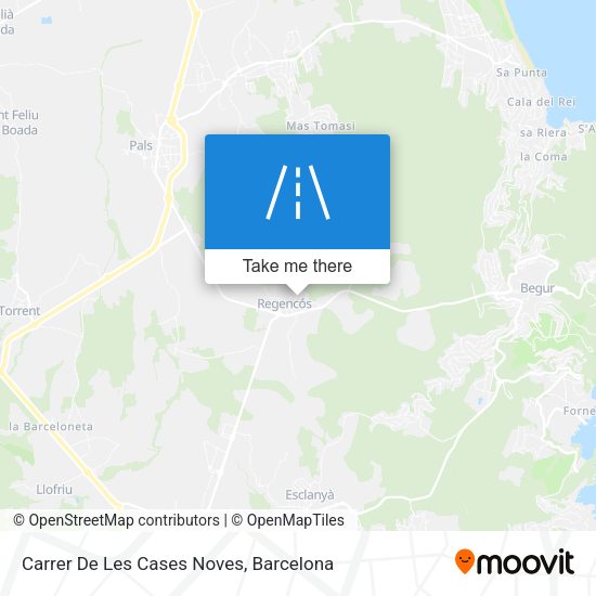 Carrer De Les Cases Noves map
