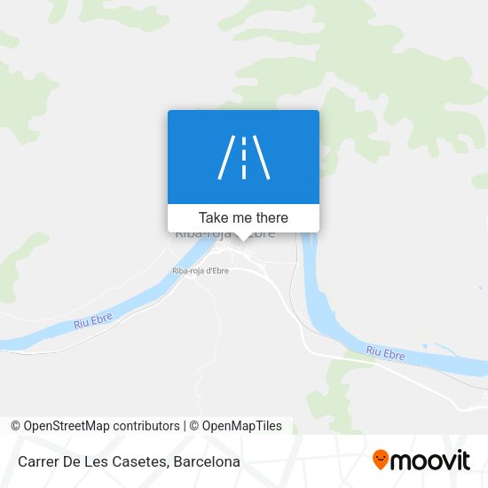 Carrer De Les Casetes map