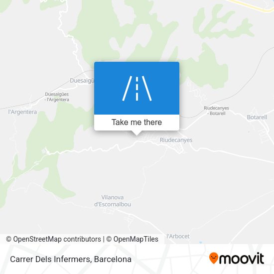 Carrer Dels Infermers map