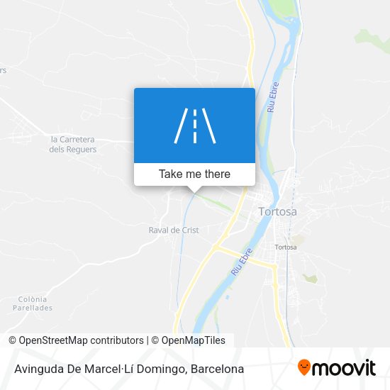 Avinguda De Marcel·Lí Domingo map
