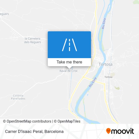 Carrer D'Isaac Peral map