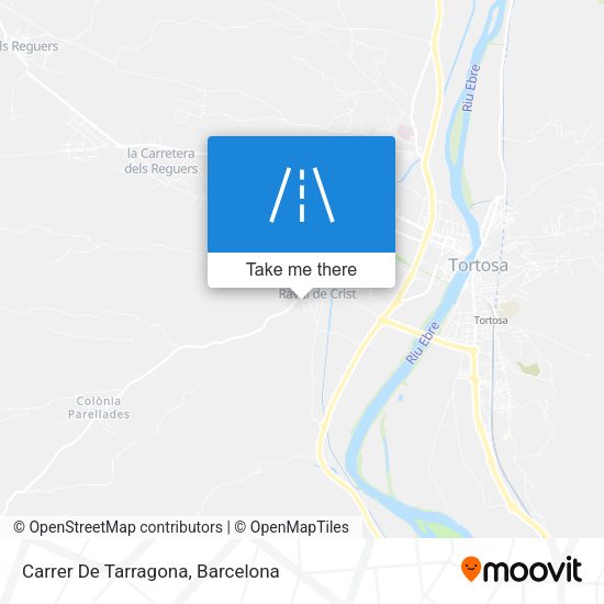 Carrer De Tarragona map