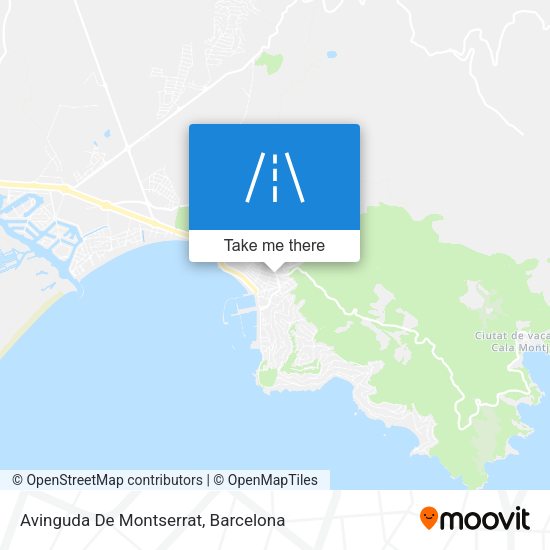 Avinguda De Montserrat map