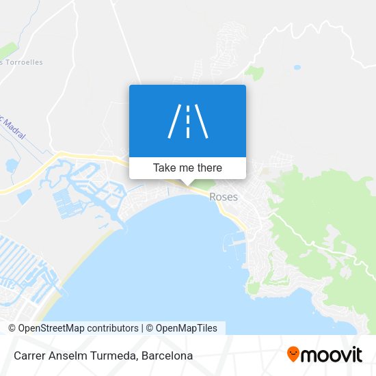 Carrer Anselm Turmeda map