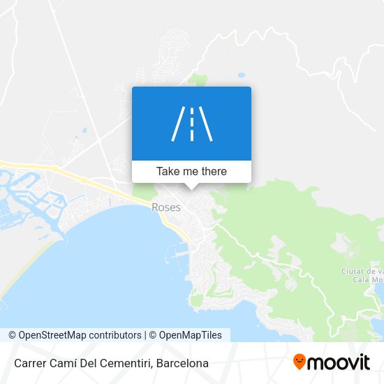Carrer Camí Del Cementiri map