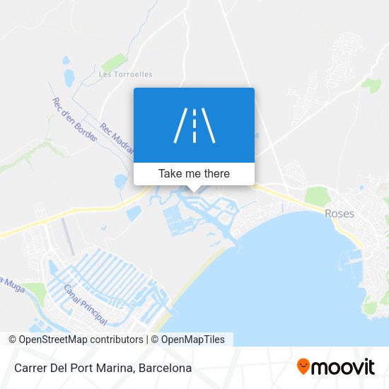 Carrer Del Port Marina map