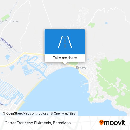 Carrer Francesc Eiximenis map