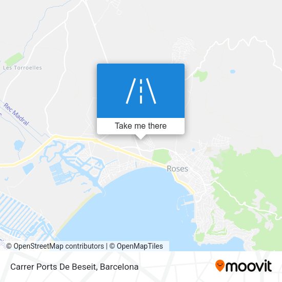 Carrer Ports De Beseit map