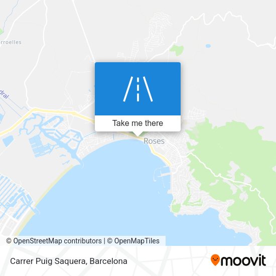 Carrer Puig Saquera map
