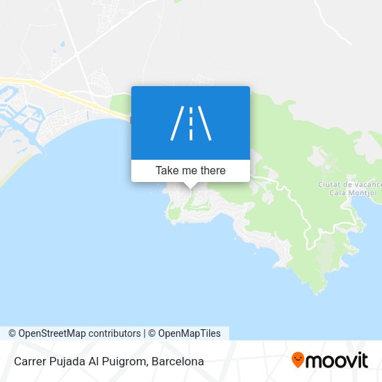 Carrer Pujada Al Puigrom map