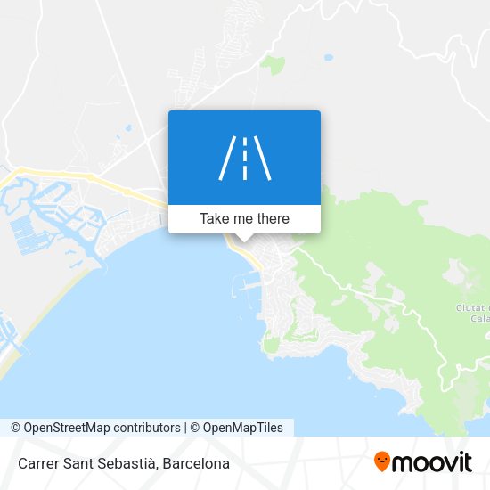 Carrer Sant Sebastià map