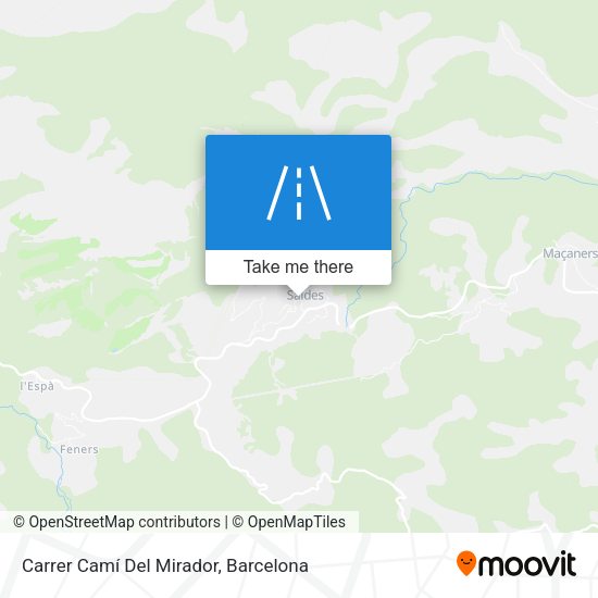 Carrer Camí Del Mirador map