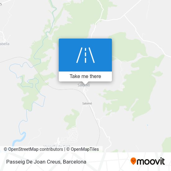 Passeig De Joan Creus map