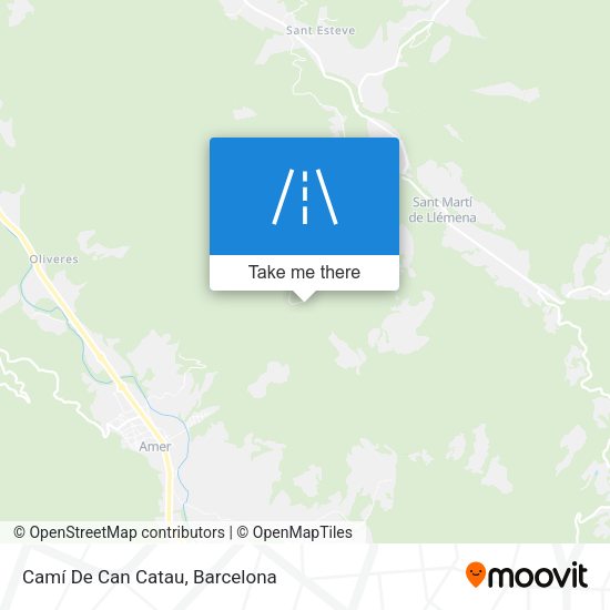 Camí De Can Catau map