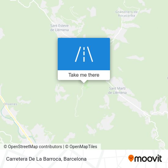 Carretera De La Barroca map