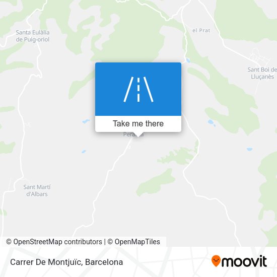 Carrer De Montjuïc map