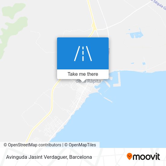 Avinguda Jasint Verdaguer map