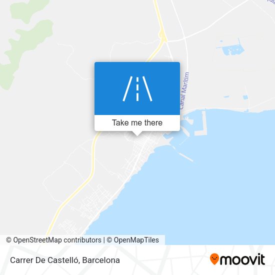 Carrer De Castelló map
