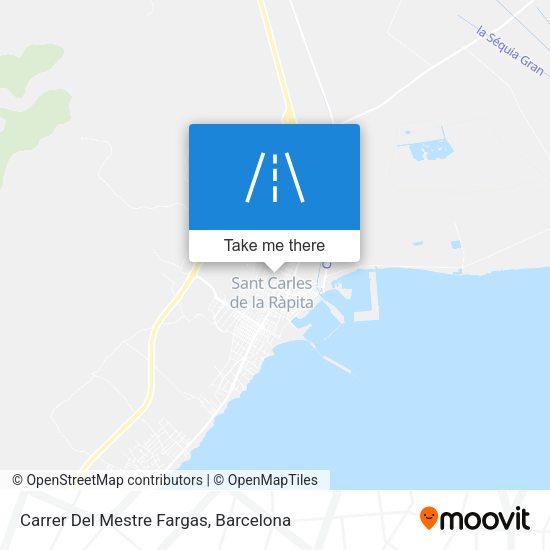 Carrer Del Mestre Fargas map