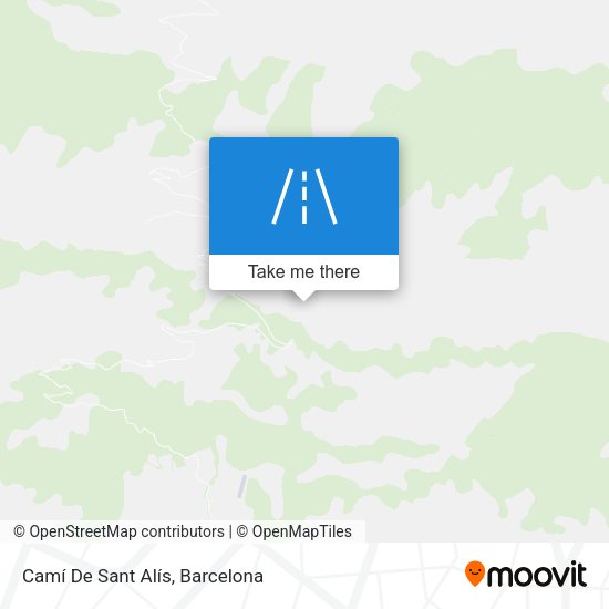 Camí De Sant Alís map