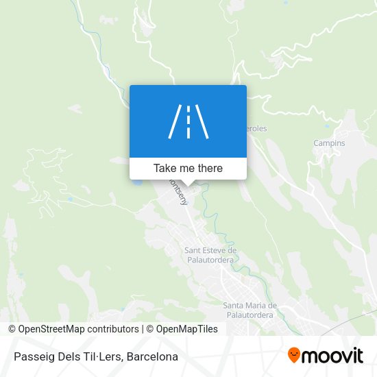 Passeig Dels Til·Lers map