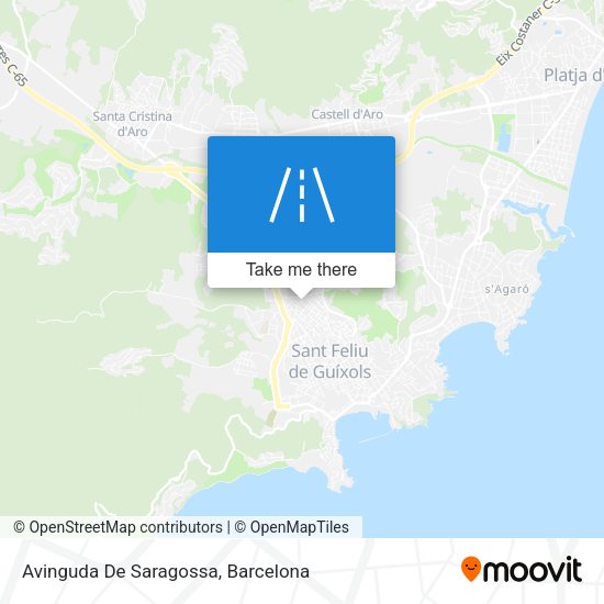 Avinguda De Saragossa map