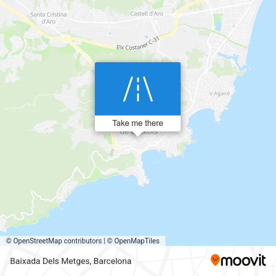 Baixada Dels Metges map