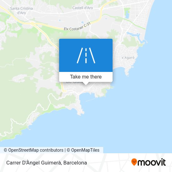 Carrer D'Àngel Guimerà map