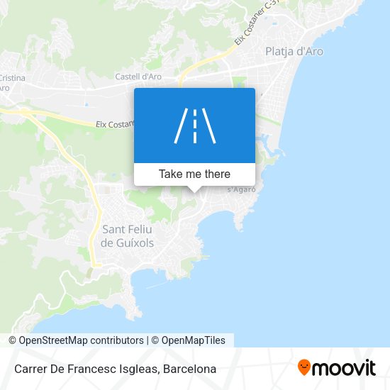 Carrer De Francesc Isgleas map