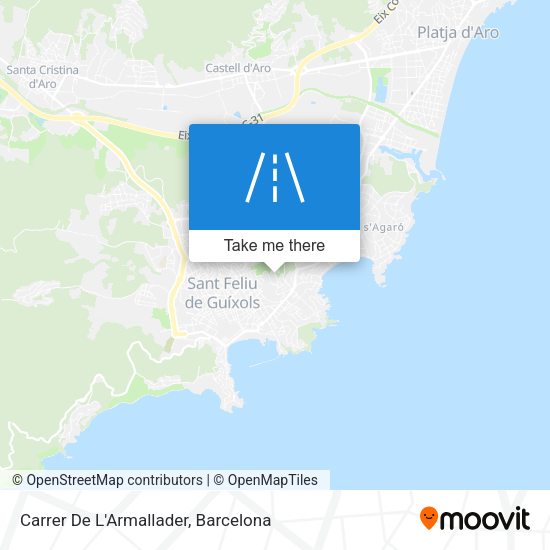 Carrer De L'Armallader map